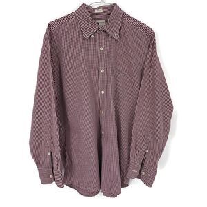 J. Crew Tailored Fit Checked Long Sleeve Shirt